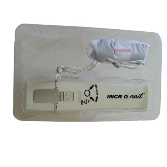 Emjoi Micro Nail Polisher Buffs Smooths Shines DIY Healthy Nails Home Care Kit - Picture 10 of 11